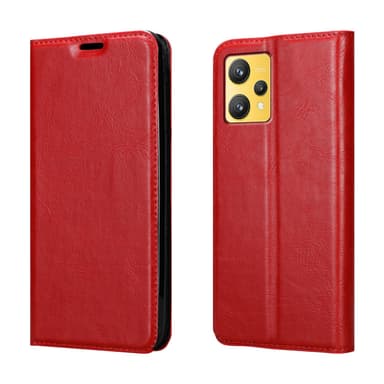Realme 9 4G / 9 PRO+ lommebokdeksel case (rød)
