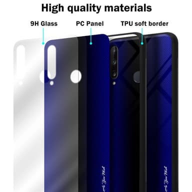 Huawei P40 LITE E Deksel Case Cover (lilla)