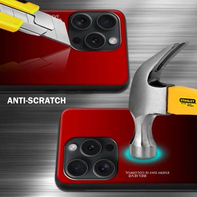 Deksel iPhone 15 PRO MAX Case Cover (Svart)