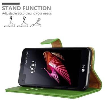 LG X SCREEN lommebokdeksel etui (grønn)