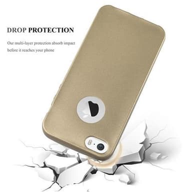 Deksel iPhone 5 / 5S / SE 2016 Case Cover (gold)