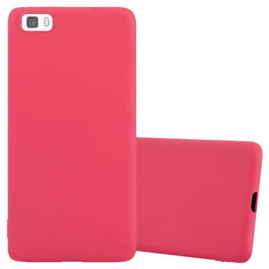 Deksel Huawei P8 LITE 2015 Silikon cover (rød)