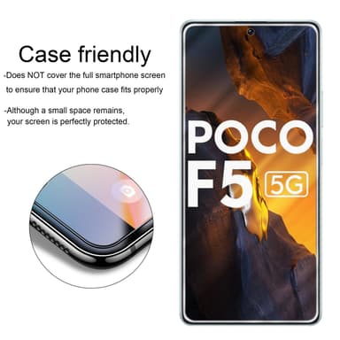 Xiaomi Poco F5 3x Skjermbeskytter Skärmskydd