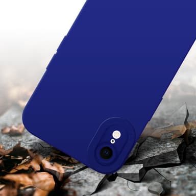 iPhone XR Deksel case (blå)