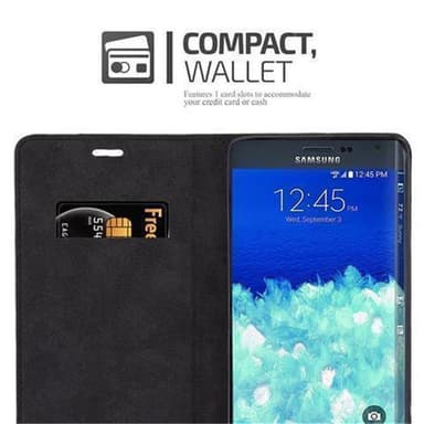 Samsung Galaxy NOTE EDGE lommebokdeksel case (rød)
