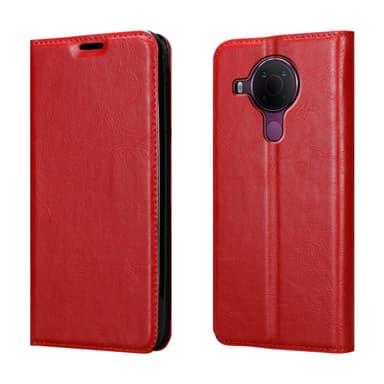 Nokia 5.4 lommebokdeksel case (rød)