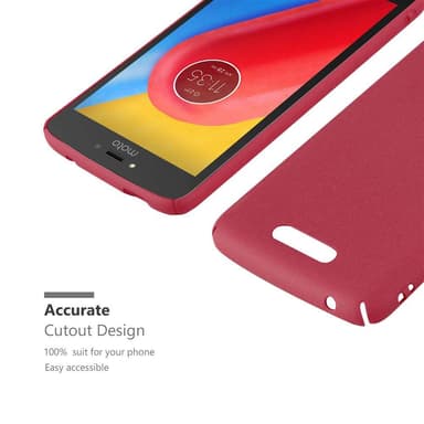 Motorola MOTO C Hardt Deksel Cover (rød)