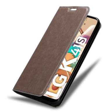 LG K41S lommebokdeksel case (brun)