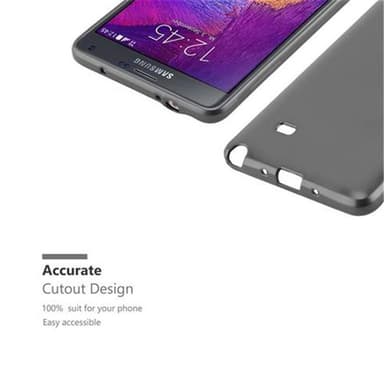 Deksel Samsung Galaxy NOTE 4 Case Cover (grå)