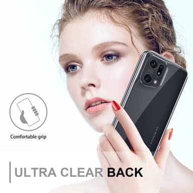 Oppo FIND X5 PRO Deksel 360 Case Cover (gjennomsiktig)