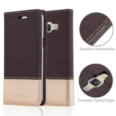 Samsung Galaxy A5 2015 lommebokdeksel etui (grå)