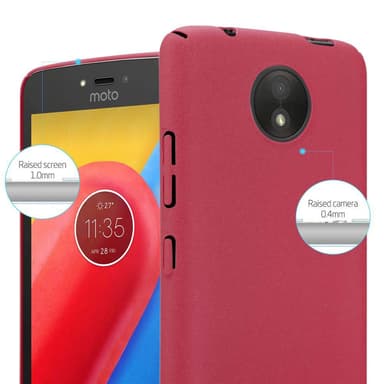 Motorola MOTO C Hardt Deksel Cover (rød)