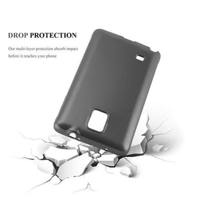 Deksel Samsung Galaxy NOTE 4 Case Cover (grå)