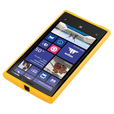 Nokia Lumia 920 Deksel Case Cover (gul)