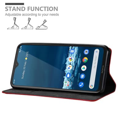 Nokia 5.3 lommebokdeksel case (rød)