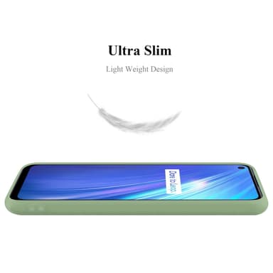 Deksel Realme 6 4G / 6s Silikon cover (grønn)