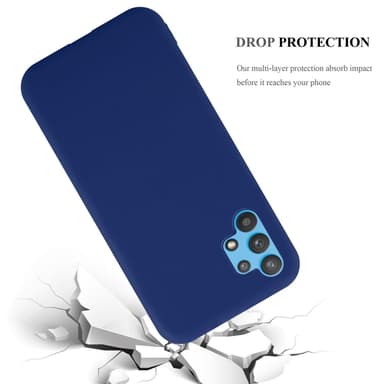 Deksel Samsung Galaxy A32 4G Silikon cover (blå)
