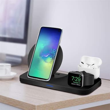Samsung Galaxy S10 4G lommebokdeksel etui (blå)