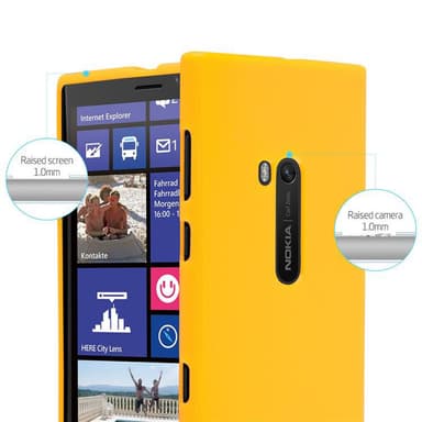 Nokia Lumia 920 Deksel Case Cover (gul)