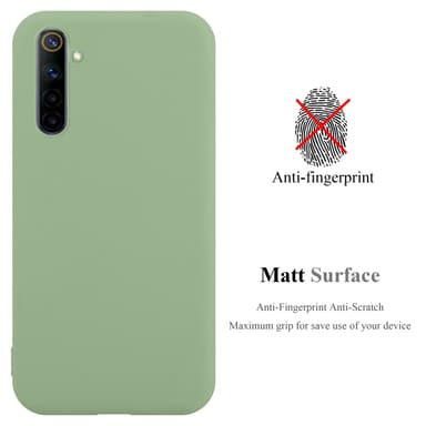 Deksel Realme 6 4G / 6s Silikon cover (grønn)