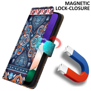 Samsung Galaxy A22 5G lommebokdeksel etui (blå)