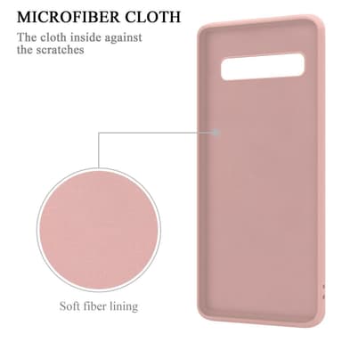 Deksel Samsung Galaxy S10 5G Ring Case (rosa)