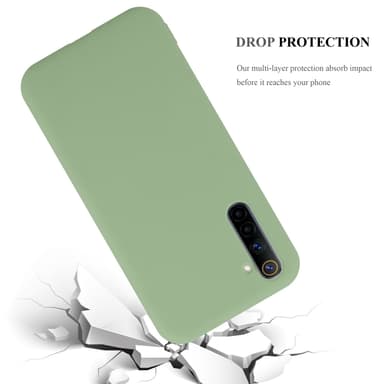 Deksel Realme 6 4G / 6s Silikon cover (grønn)