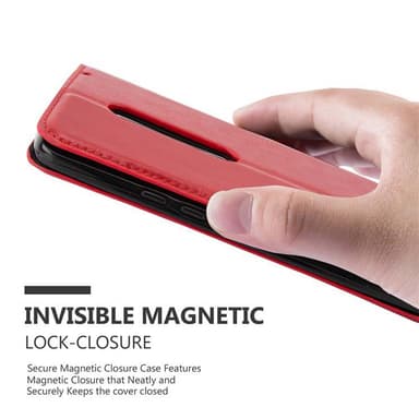 Motorola MOTO X STYLE lommebokdeksel case (rød)