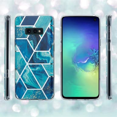 Samsung Galaxy S10 4G lommebokdeksel etui (blå)