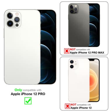 iPhone 12 PRO Deksel case (gul)