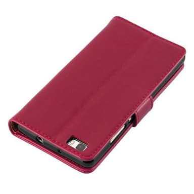 Huawei P8 LITE 2015 lommebokdeksel etui (rød)