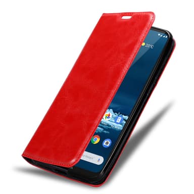 Nokia 5.3 lommebokdeksel case (rød)