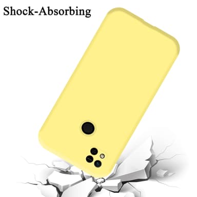 Xiaomi RedMi 9C / RedMi 10A silikondeksel case (gul)