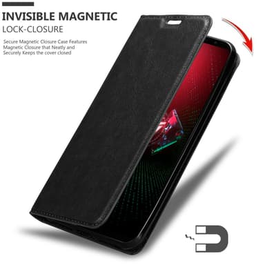 Asus ROG Phone 5 lommebokdeksel case (svart)