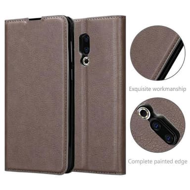 MEIZU 16 lommebokdeksel case (brun)