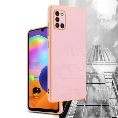 Samsung Galaxy A31 silikondeksel case (rosa)