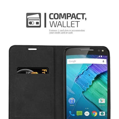 Motorola MOTO X STYLE lommebokdeksel case (rød)