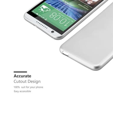 Deksel HTC Desire 820 Case Cover (sølv)