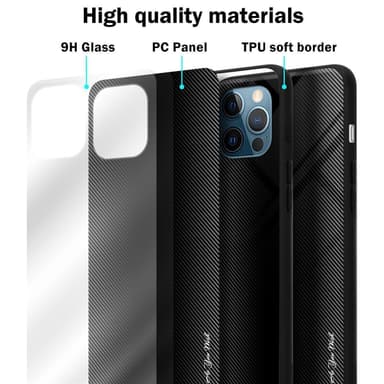 iPhone 13 Deksel Case Cover (svart)