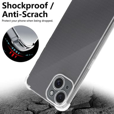 iPhone 13 deksel ultra slim (Genomskinlig)