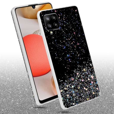 Samsung Galaxy A42 5G / M42 5G Silikondeksel Glitter