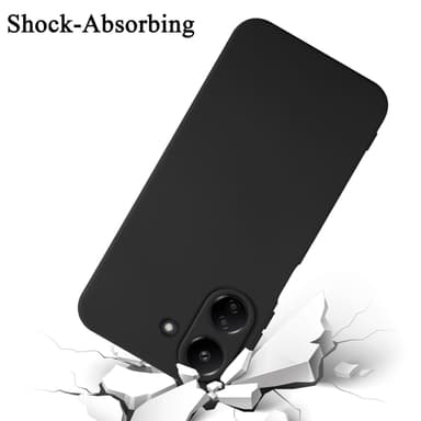 Xiaomi Poco C65 silikondeksel case (Svart)