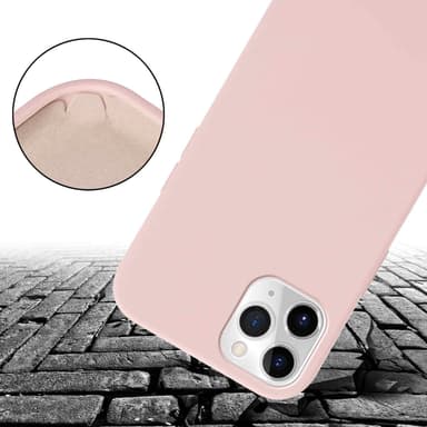 Deksel iPhone 11 PRO med Halskjede (rosa)