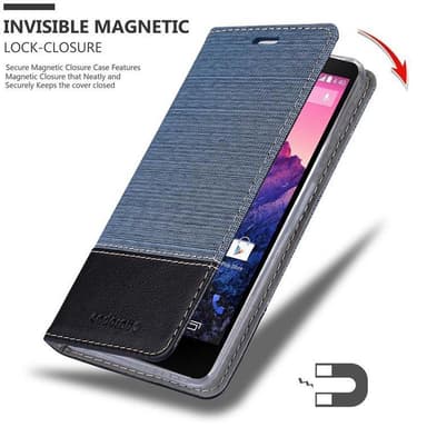 LG Google NEXUS 5 lommebokdeksel etui (blå)
