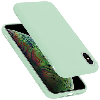 iPhone XS MAX silikondeksel case (grønn)