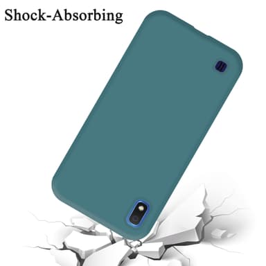 Samsung Galaxy A10 / M10 silikondeksel case (grønn)