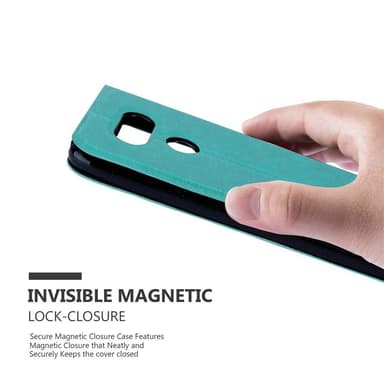 LG G5 lommebokdeksel cover (turkis)