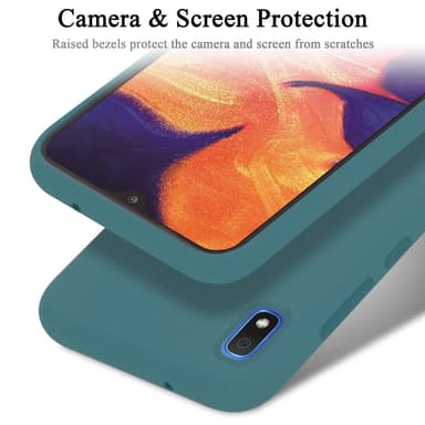 Samsung Galaxy A10 / M10 silikondeksel case (grønn)