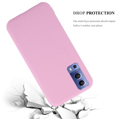 Deksel Vivo Y52 5G / Y72 5G Silikon cover (rosa)