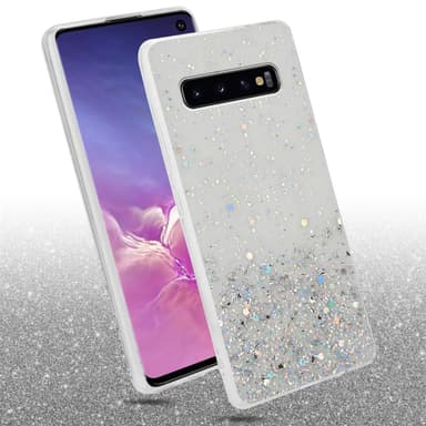 Samsung Galaxy S10 4G Silikondeksel Glitter